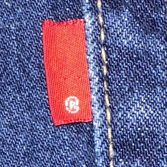 Levi’s 511 Premium Mens Jeans Tag Size 36x30 Measures 35x29 Dark Wash Blank Tag - Picture 2 of 16